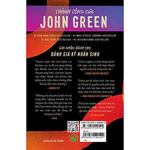 Sách Đánh giá kỷ nhân sinh: Tản mạn về thế giới (John Green)