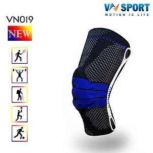 BĂNG BẢO VỆ KHỚP ĐẦU GỐI 360º VNSPORT - VN019 (Pro) - KNEE SUPPORT 360º VN019 PROFESSIONAL. Độc Quyền Tại VNSport - Hàng Cao Cấp Chính Hãng (1 Chiếc )