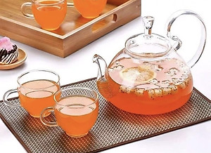 ẤM PHA TRÀ THỦY TINH CHỊU NHIỆT CAO CẤP - ANTH592