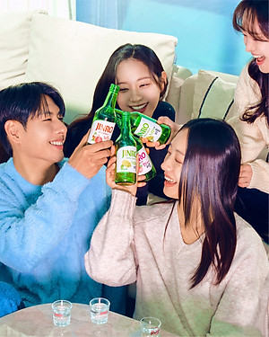 [CHÍNH HÃNG] Soju Hàn Quốc JINRO VỊ BƯỞI 360ml - Combo 6 chai