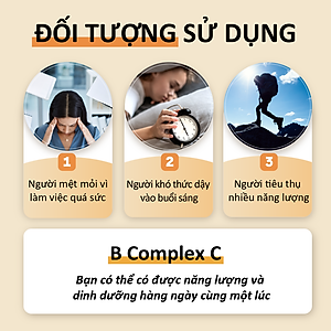 NHẬP KHẨU USA CHÍNH HÃNG - Viên uống tăng cường sức khỏe, giảm căng thẳng Solgar® B-Complex và Vitamin C Stress Formula 