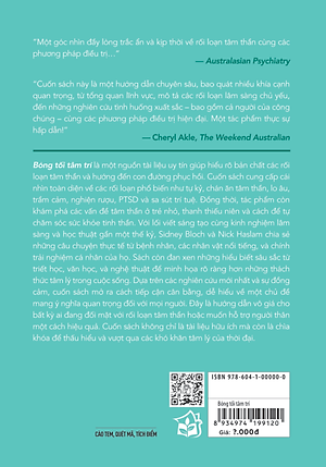 Sách Y học & Sức khỏe. Bóng tối tâm trí - Hiểu thấu tâm bệnh, bước đến ánh sáng của an yên