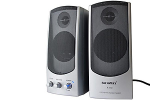 Loa vi tính 2.0 SoundMax A140 Tổng Công Suất 10W - BH 12 Tháng - Hàng Nhập Khẩu