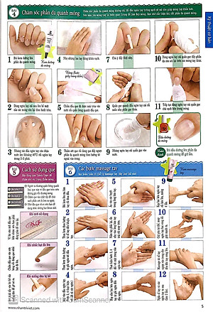 Sách Bộ Sưu Tập Các Mẫu Trang Điểm Móng (Tập 2)