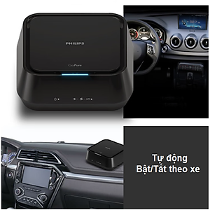 Máy khử mùi, lọc không khí trên xe ô tô Philips GP5201- Hàng nhập khẩu