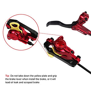 Bộ kẹp phanh đĩa thủy lực HB-875 MTB Phía trước Bộ kẹp phanh sau 22MM Xe đạp leo núi Bộ cần phanh trái phải
