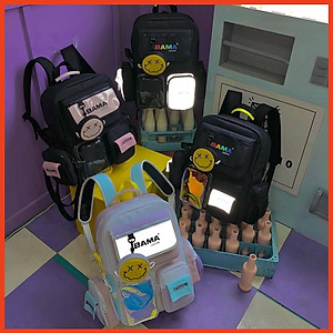 Mua Hot Balo Bama 444 Backpack kèm túi tròn mini Balo Đen túi
