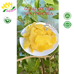 (COMBO 2 HỘP) GỪNG SẤY DẺO SỮA ONG CHÚA HỘP 90G - HƯƠNG SEN VIỆT