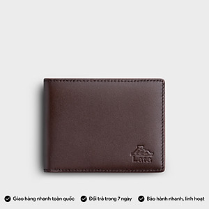 Ví nam da bò Lata ( Thời trang nam cao cấp - Ví da LVN127 )
