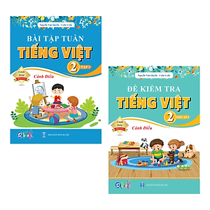 Combo Bài Tập Tuần và Đề Kiểm Tra Toán, Tiếng Việt Lớp 2 - Cánh Diều (Tự Chọn Sách)