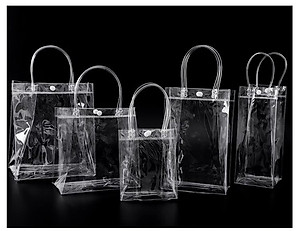 Túi Nhựa Trong Suốt Đựng Ly Giữ Nhiệt/Bình Giữ Nhiệt Tiện Lợi - Chính Hãng