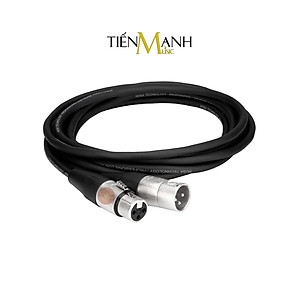 Dây Cáp Tín Hiệu Hosa XLR Pro Rean by Neutrik 2 Đầu Canon XLR Balanced HXX-001.5, 003, 005, 010, 015, 020, 030, 050, 100 Cable Đực sang Cái XLR3F to XLR3M Hàng Chính Hãng