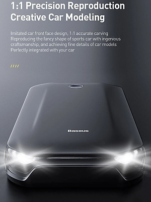 Bộ kích nổ ô tô, xe hơi kiêm pin sạc dự phòng nhãn hiệu Baseus cao cấp CRJS01-01 - Hàng Nhập Khẩu