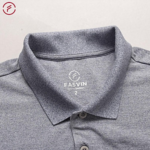 Áo thun thể thao nam Fasvin PL21459.HN áo polo co giãn thoải mái