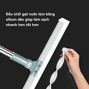 Cây Gạt Nước Chà Sàn Nhà Tắm Silicon Thông Minh Xoay 360 Độ LOẠI 50CM - HÀNG CHÍNH HÃNG MINIIN