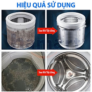 Hộp 260g Bột Tẩy Lồng Máy Giặt Hamart Vệ Sinh Sạch Diệt Nấm Mốc Vi Khuẩn Đa Năng Chất Lượng Cao