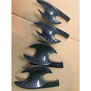Ốp tay nắm, hõm cửa vân carbon Mazda 2, 3, Cx5 , Mazda 6, Cx8
