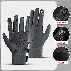 Găng tay giữ ấm mùa đông chống gió, kháng nước mưa eXtreme GT2302 Bao tay thể thao cảm ứng điện thoại, găng tay đi xe máy, xe đạp lót nỉ cho nam nữ, bảo hộ đi phượt
