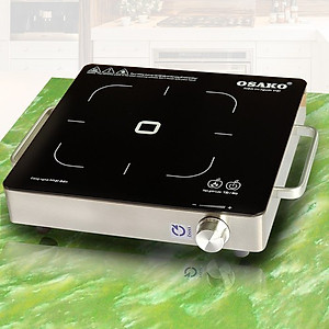 Bếp Hồng Ngoại 2000W Osako Mặt kính Ceramic Công Suất Lớn Nấu Cực Nhanh Tiết Kiệm Điện - Hàng Nhập Khẩu