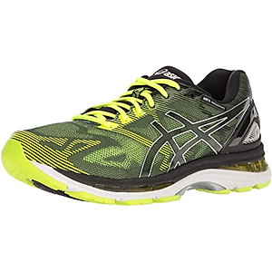 Asics gel-nimbus 19 black/vermilion/silver cheap