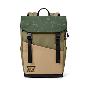 BALO LAPTOP 16 INCH TOMTOC (USA) SLASH FLIP RUCKSACK 18L GREEN T64M1T1GC / A64E1 / A64-E1D1 / A64-E1G1 - Hàng Chính Hãng