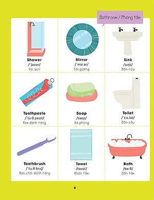 Sách Hello English! - Xin Chào Tiếng Anh!- Từ Điển Tiếng Anh Bằng Hình