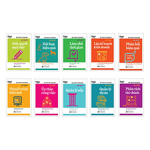 Combo Harvard Business Review: HBR 20 phút (Kèm Box): Làm Chủ Thời Gian + Giải Quyết Mọi Việc + Thuyết Trình Hiệu Quả + Ủy Thác Công Việc + Phản Hồi Hiệu Quả + Hội Họp Hiệu Quả + Phân Tích Tài Chính + Lập Kế Hoạch Kinh Doanh + Quản Lý Dự Án + Quản Lý Sếp