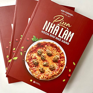 Sách Pizza Nhà Làm Ngon Như Nhà Hàng