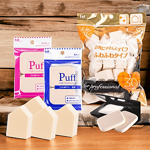 Set 2 Bông Mút Trang Điểm Kai Pretty