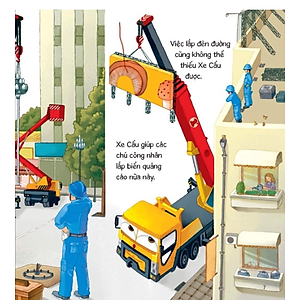 Sách Thế Giới Xe Công Trình - Xe Cẩu Tốt Bụng