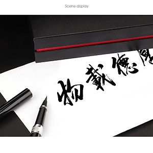 Bộ bút lông viết thư pháp mực ống Baoke S40