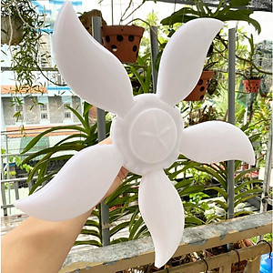 Bóng Đèn Led Hình 4- 5 Cánh Quạt LEDBULB , Đèn Led hình Cánh Hoa thêm 1 bóng trung tâm, Ánh Sáng Trắng Tiết Kiệm Điện siêu sáng, chuôi E27