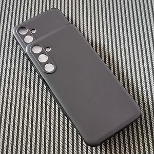 Ốp lưng dành cho SamSung Galaxy M35 dẻo màu đen bảo vệ camera sau, chống bám vân tay - Hàng chính hãng