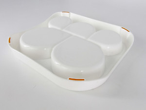 Đồ dùng ăn dặm Edison Hàn Quốc - Đũa xỏ ngón - Thìa silicon - Bát - Khay - Bình tập uống - Hàng chính hãng 9644