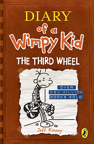 Sách Diary Of A Wimpy Kid 07: The Third Wheel (Paperback)