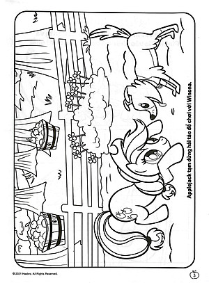 Sách My Little Pony - Jumbo Tô Màu Và Các Trò Chơi 6