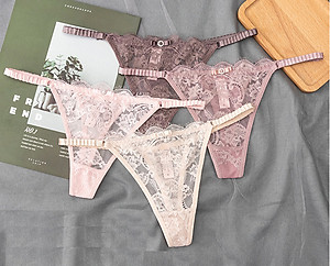 COMBO 5 QUẦN LỌT KHE REN MỀM DÀNH CHO NỮ 8001