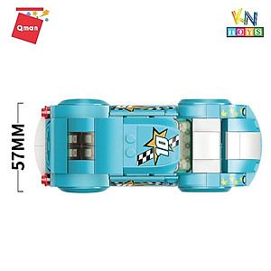 Đồ chơi lắp ráp, xếp hình Qman – Xe đua (nhiều mẫu khác nhau)