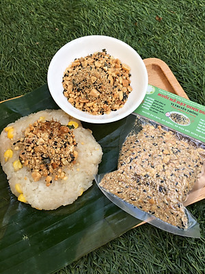 Muối Mè, Muối Lạc Hạt Dinh Dưỡng 50g Vị Truyền Thống