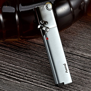 Vỏ Hột Quẹt Bật Lửa Khò Gas Đá 1 Tia Aomai AM-365 Đẹp Độc Lạ Lửa Khò Mạnh Mẽ - Dùng Gas Cao Cấp