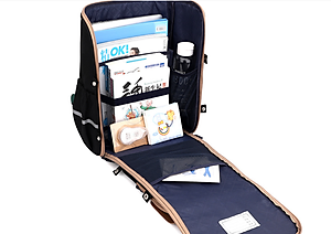 Balo học sinh tiểu học lớp 3 - 6 siêu nhẹ chống gù chống nước cao cấp phong cách mới