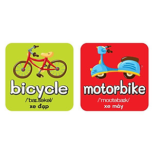 Sách - combo 9 Quyển Từ Điển Bằng Hình Đầu Tiên Của Bé Từ 0-6 tuổi - Song Ngữ Anh- Việt (Các trang đều là Bìa Cứng) hồng