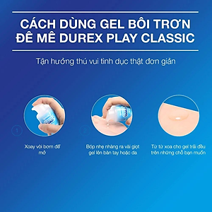 Gel bôi trơn Durex Play Classic 50ml