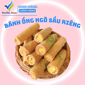 Bánh Ống Ngò Nhân Kem Sầu Riêng Viettin Mart 450Gr