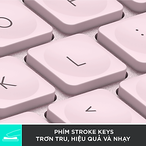 Bàn phím không dây Bluetooth Logitech MX Keys Mini - Hàng Chính Hãng
