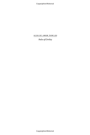 Sách A Gentleman In Moscow