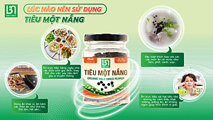 Tiêu một nắng Organic Bầu Mây 35g - Cay cấp độ 4 với độ cay đậm đà, tươi dẻo, cay mềm món khai vị đậm đà tự nhiên, giúp kích thích vị giác, giúp ăn ngon miệng hơn, cải thiện chức năng của hệ tiêu hoá