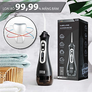 Máy tăm nước LEBENLANG cầm tay LBT1486 chống thấm IPX7, tặng kèm đầu xịt và túi vải đựng máy cao cấp - hàng chính hãng
