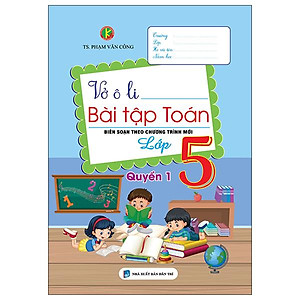 Sách - Vở Ô Li Bài Tập Toán Lớp 5 - Quyển 1
