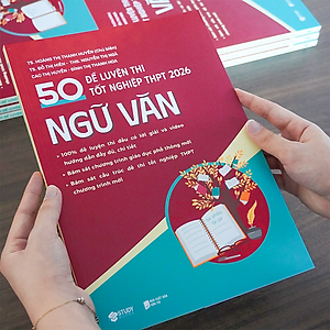 Sách - 50 Đề Luyện Thi Tốt Nghiệp THPT 2026 - Ngữ Văn